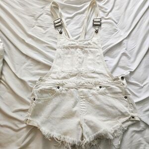 Free People Overalls White Size 27